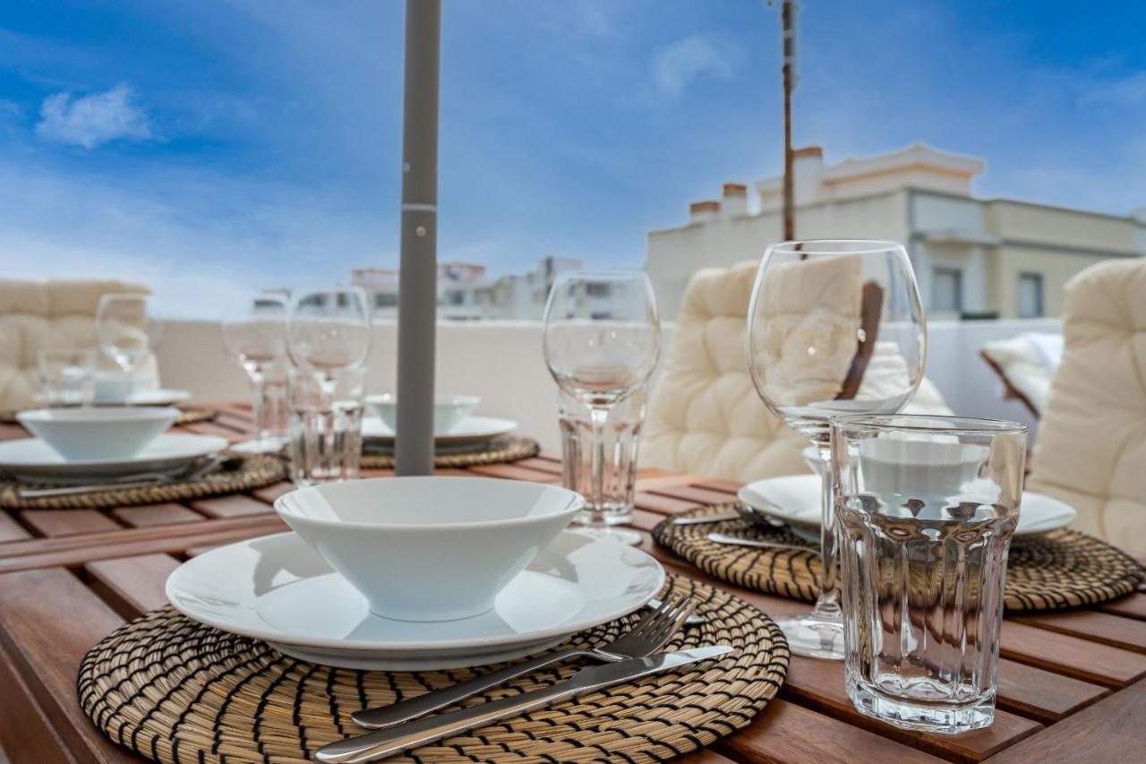 Tia Anica House I - Apartment With Terrace In Central Fuseta Beach Village Екстер'єр фото