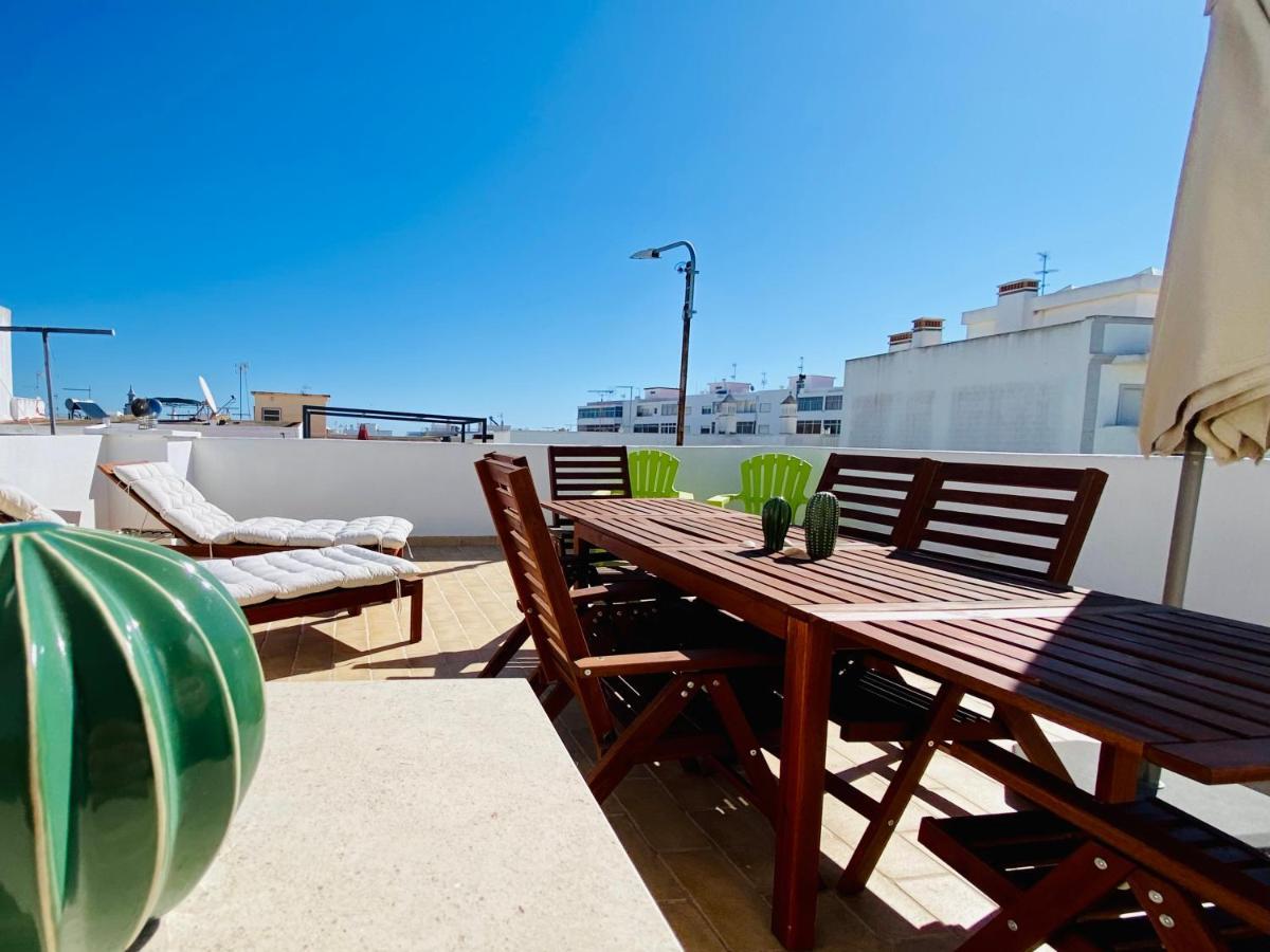 Tia Anica House I - Apartment With Terrace In Central Fuseta Beach Village Екстер'єр фото