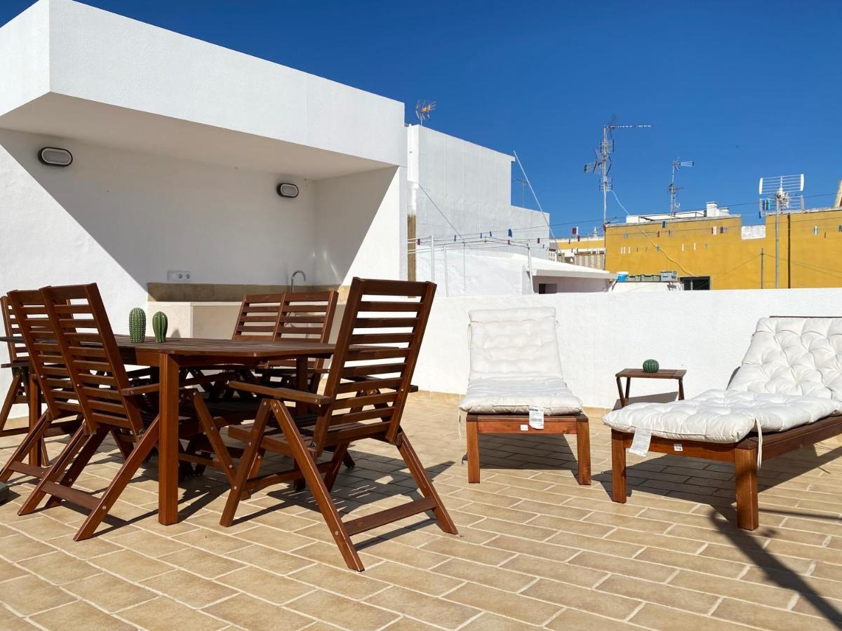 Tia Anica House I - Apartment With Terrace In Central Fuseta Beach Village Екстер'єр фото