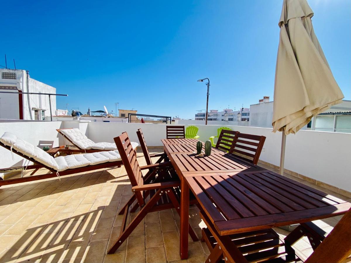 Tia Anica House I - Apartment With Terrace In Central Fuseta Beach Village Екстер'єр фото