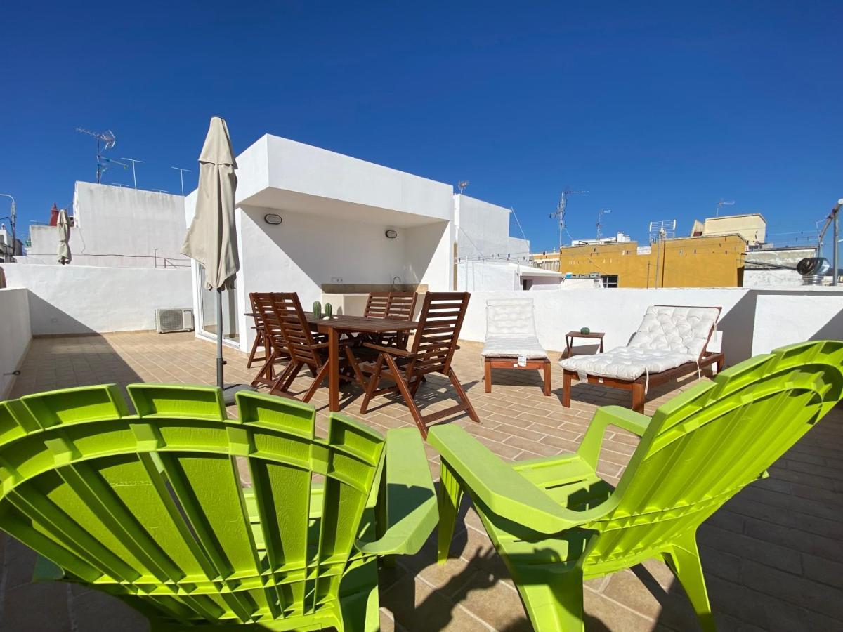 Tia Anica House I - Apartment With Terrace In Central Fuseta Beach Village Екстер'єр фото